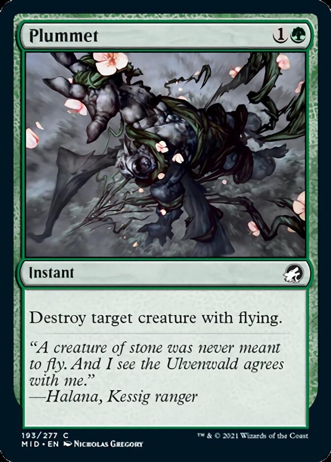 Plummet [Innistrad: Midnight Hunt] | Exor Games Summserside
