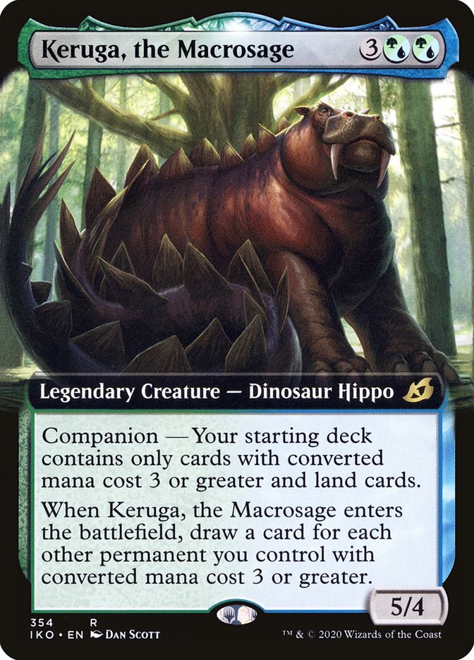 Keruga, the Macrosage (Extended Art) [Ikoria: Lair of Behemoths] | Exor Games Summserside