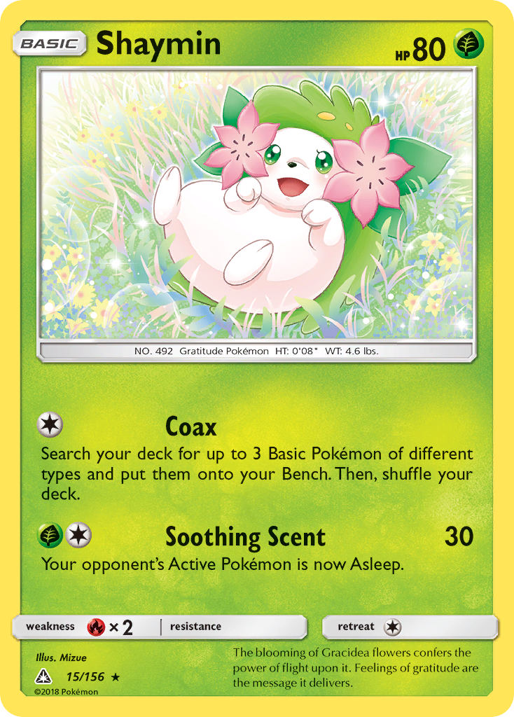 Shaymin (15/156) [Sun & Moon: Ultra Prism] | Exor Games Summserside