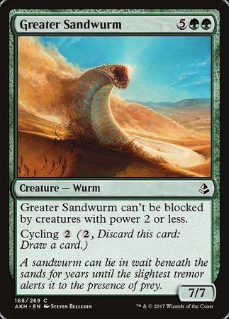 Greater Sandwurm [Amonkhet] | Exor Games Summserside