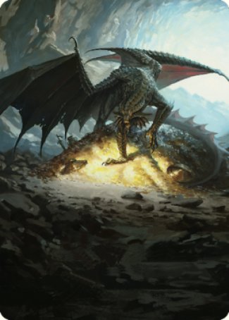 Ancient Copper Dragon Art Card (04) [Commander Legends: Battle for Baldur's Gate Art Series] | Exor Games Summserside