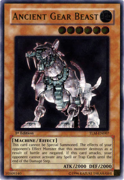 Ancient Gear Beast [TLM-EN007] Ultimate Rare | Exor Games Summserside