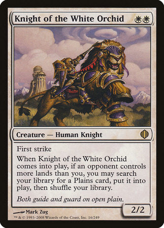 Knight of the White Orchid [Shards of Alara] | Exor Games Summserside