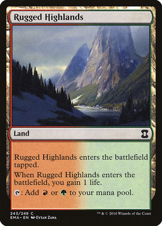 Rugged Highlands [Eternal Masters] | Exor Games Summserside