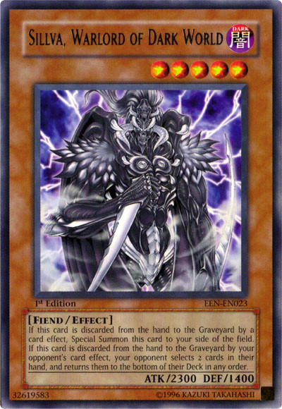 Sillva, Warlord of Dark World [EEN-EN023] Rare | Exor Games Summserside