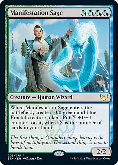 Manifestation Sage (Promo Pack) [Strixhaven: School of Mages Promos] | Exor Games Summserside