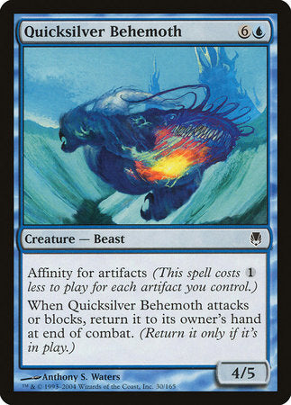 Quicksilver Behemoth [Darksteel] | Exor Games Summserside