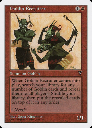 Goblin Recruiter [Anthologies] | Exor Games Summserside