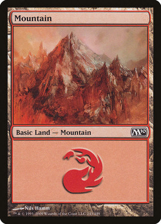 Mountain (243) [Magic 2010] | Exor Games Summserside