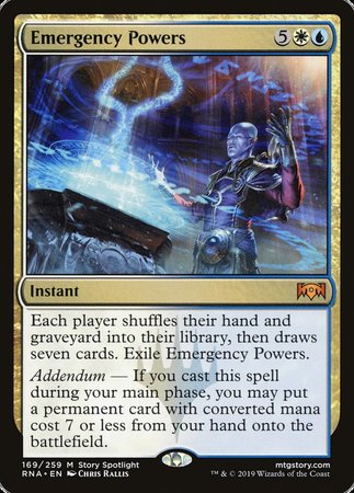 Emergency Powers [Ravnica Allegiance] | Exor Games Summserside