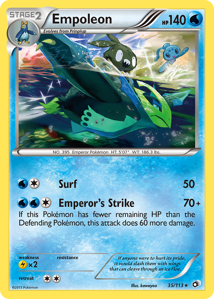 Empoleon (35/113) [Black & White: Legendary Treasures] | Exor Games Summserside
