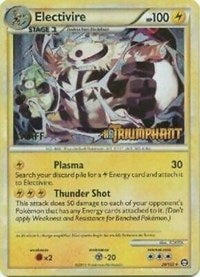 Electivire (20/102) (Staff Prerelease Promo) [HeartGold & SoulSilver: Black Star Promos] | Exor Games Summserside