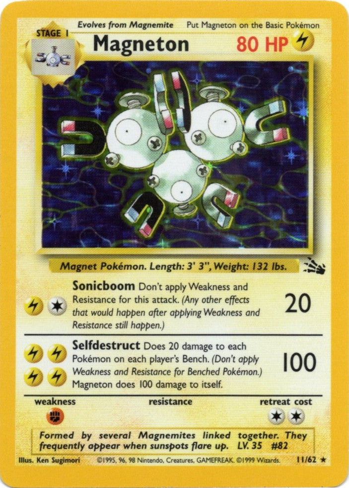 Magneton (11/62) [Fossil Unlimited] | Exor Games Summserside