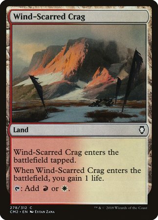 Wind-Scarred Crag [Commander Anthology Volume II] | Exor Games Summserside