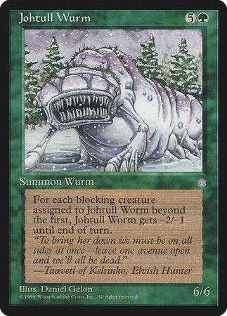 Johtull Wurm [Ice Age] | Exor Games Summserside