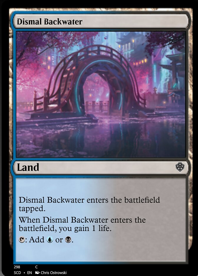 Dismal Backwater [Starter Commander Decks] | Exor Games Summserside