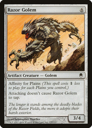 Razor Golem [Darksteel] | Exor Games Summserside