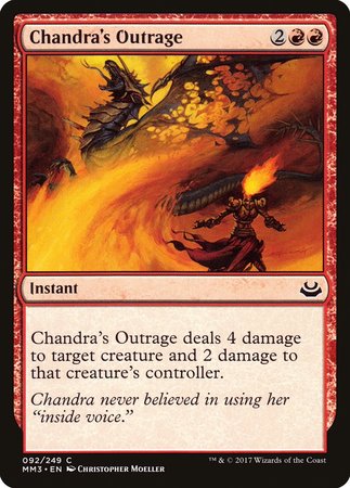 Chandra's Outrage [Modern Masters 2017] | Exor Games Summserside