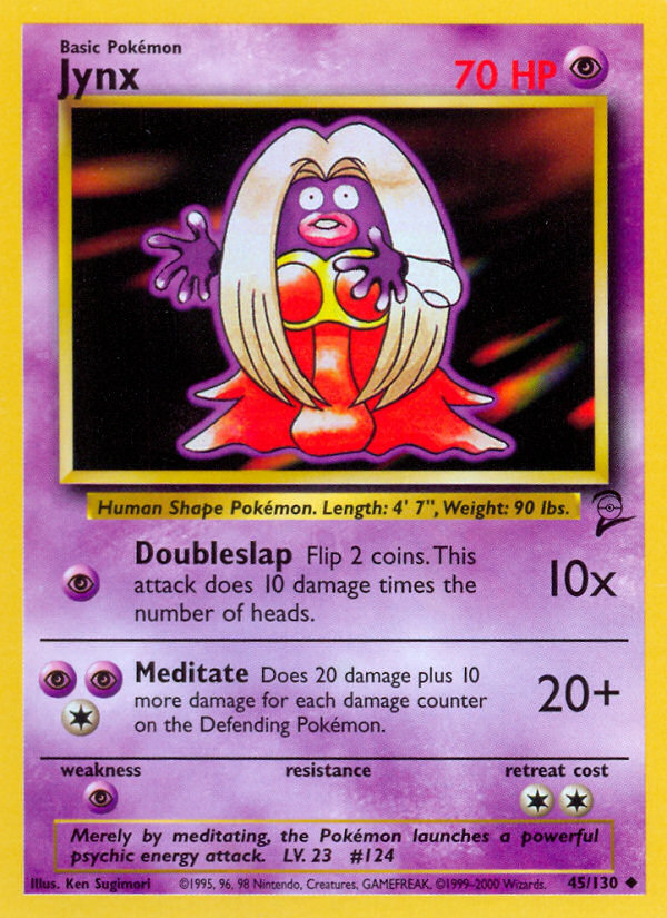 Jynx (45/130) [Base Set 2] | Exor Games Summserside