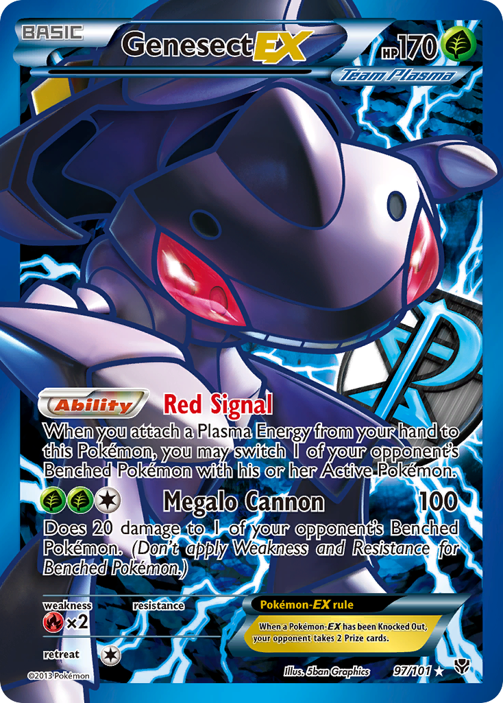 Genesect EX (97/101) [Black & White: Plasma Blast] | Exor Games Summserside