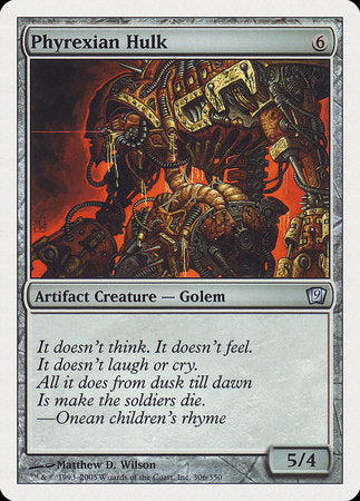 Phyrexian Hulk [Ninth Edition] | Exor Games Summserside