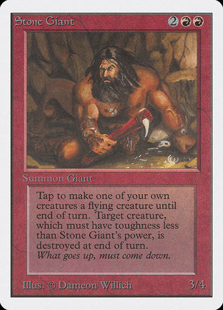 Stone Giant [Unlimited Edition] | Exor Games Summserside