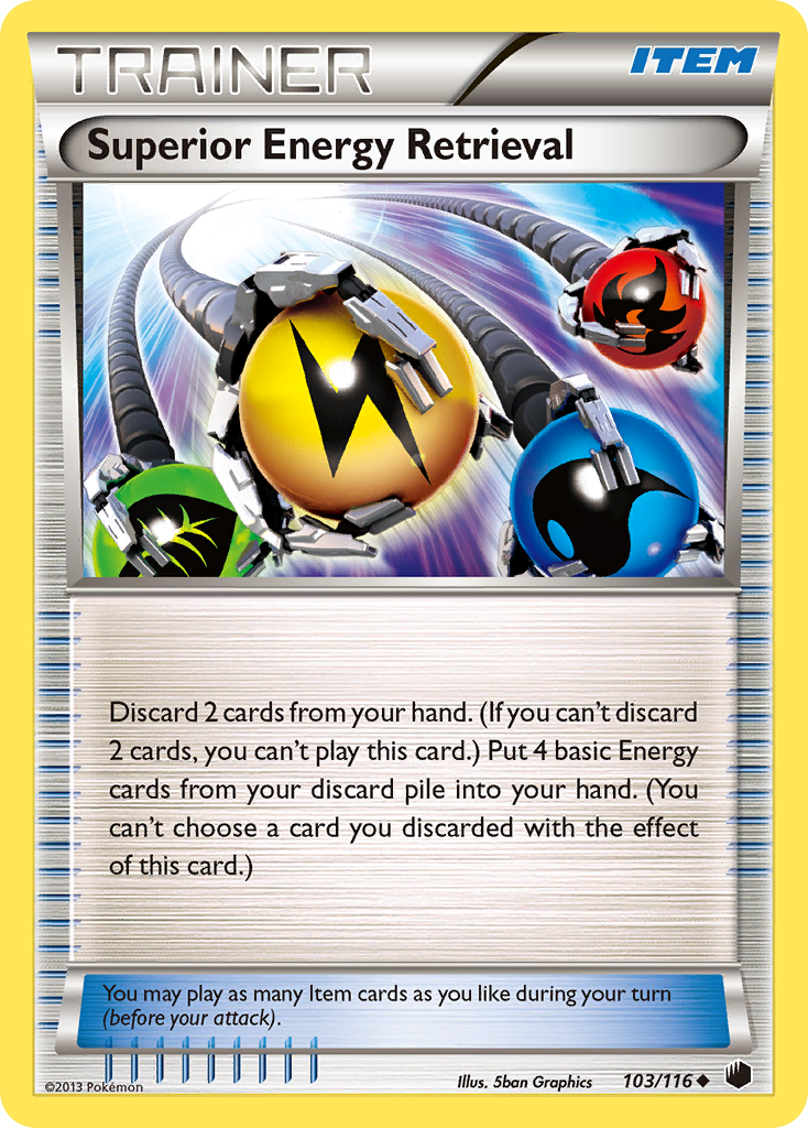 Superior Energy Retrieval (103/116) [Black & White: Plasma Freeze] | Exor Games Summserside