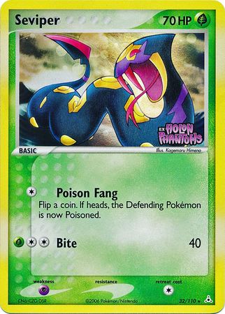 Seviper (32/110) (Stamped) [EX: Holon Phantoms] | Exor Games Summserside