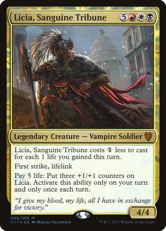 Licia, Sanguine Tribune [Commander 2017] | Exor Games Summserside