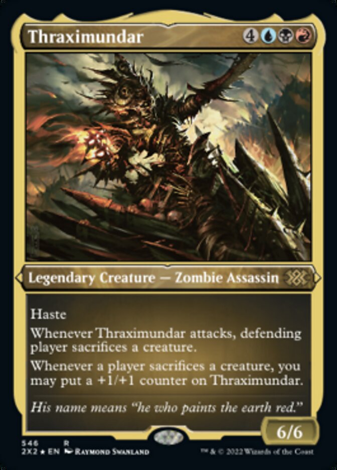 Thraximundar (Foil Etched) [Double Masters 2022] | Exor Games Summserside