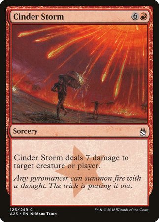Cinder Storm [Masters 25] | Exor Games Summserside