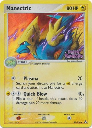 Manectric (46/110) (Stamped) [EX: Holon Phantoms] | Exor Games Summserside