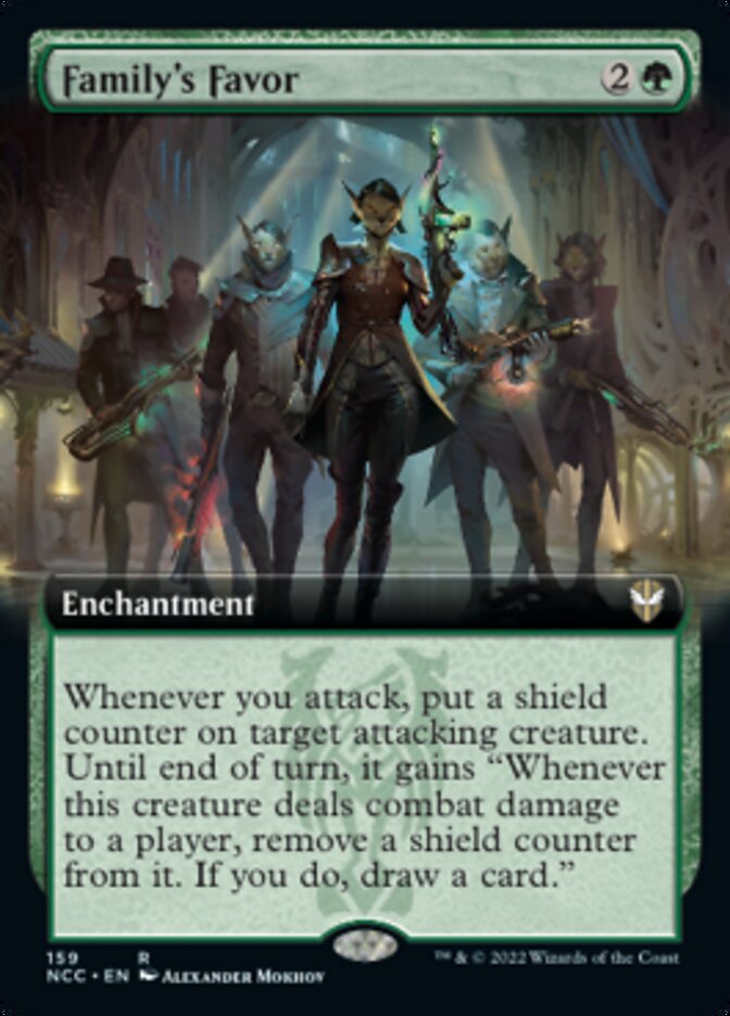 Family's Favor (Extended Art) [Streets of New Capenna Commander] | Exor Games Summserside