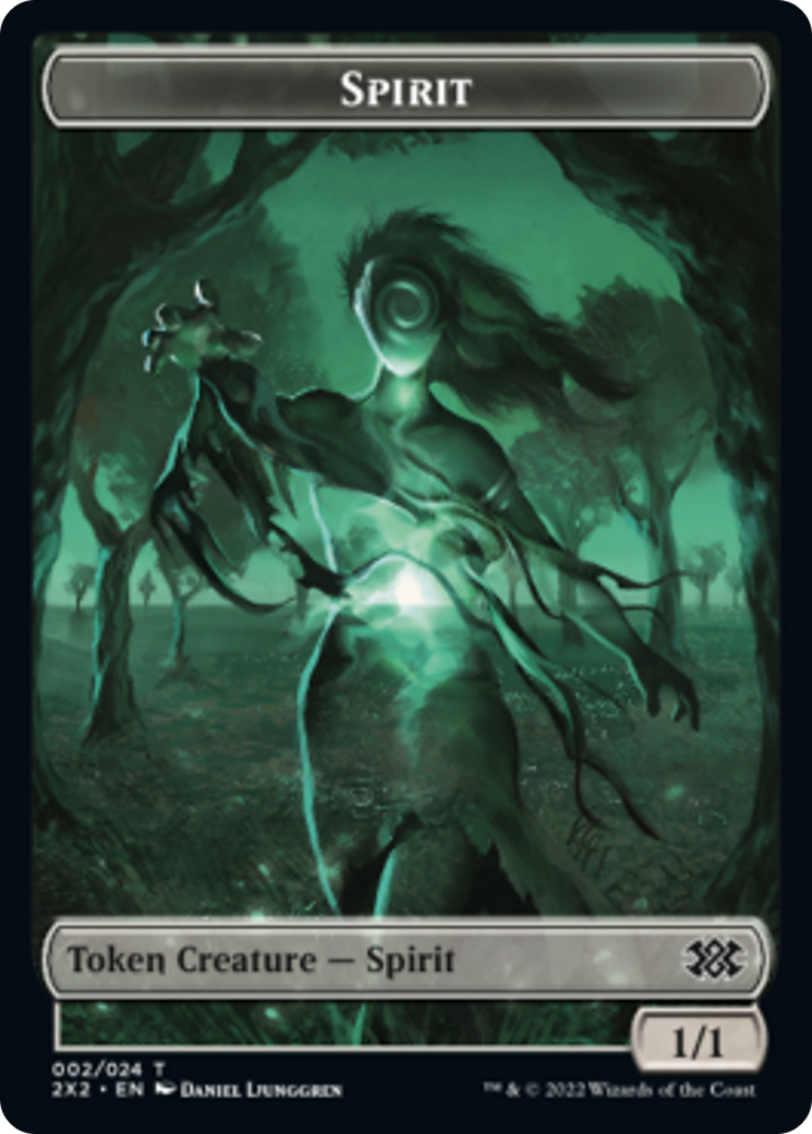 Egg // Spirit Double-sided Token [Double Masters 2022 Tokens] | Exor Games Summserside