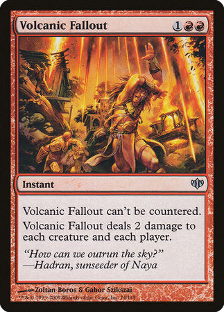 Volcanic Fallout [Conflux] | Exor Games Summserside