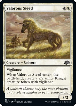 Valorous Steed [Jumpstart 2022] | Exor Games Summserside