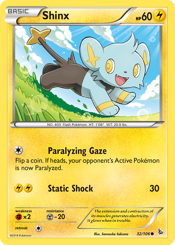 Shinx (32/106) [XY: Flashfire] | Exor Games Summserside