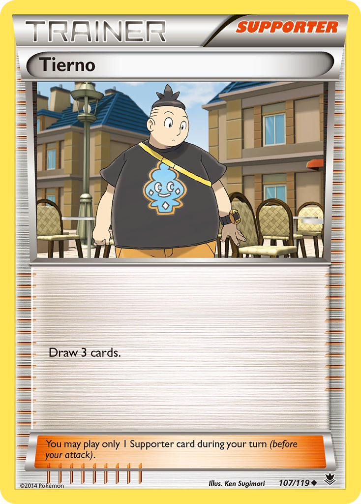 Tierno (107/119) [XY: Phantom Forces] | Exor Games Summserside