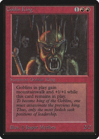 Goblin King [Limited Edition Beta] | Exor Games Summserside