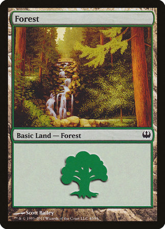 Forest (43) [Duel Decks: Knights vs. Dragons] | Exor Games Summserside