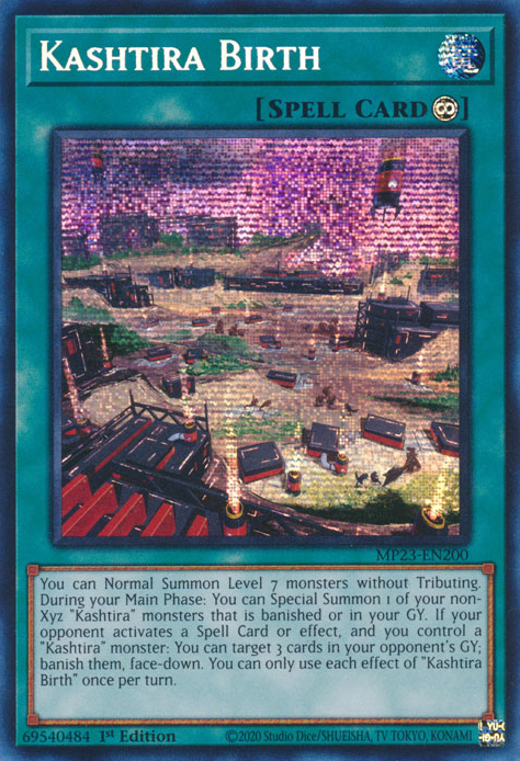 Kashtira Birth [MP23-EN200] Prismatic Secret Rare | Exor Games Summserside