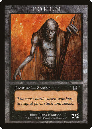 Zombie Token (Odyssey) [Magic Player Rewards 2002] | Exor Games Summserside