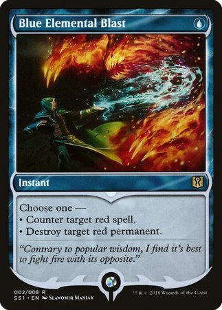 Blue Elemental Blast [Signature Spellbook: Jace] | Exor Games Summserside