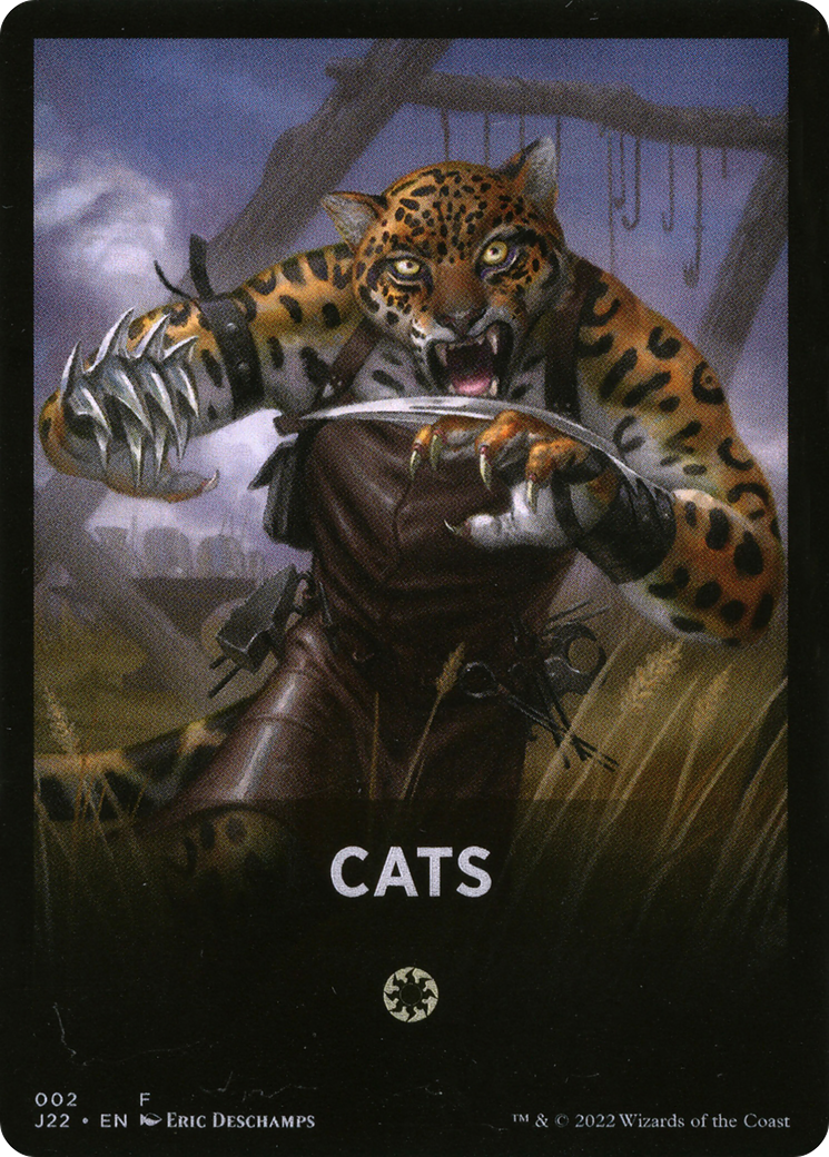 Cats Theme Card [Jumpstart 2022 Front Cards] | Exor Games Summserside