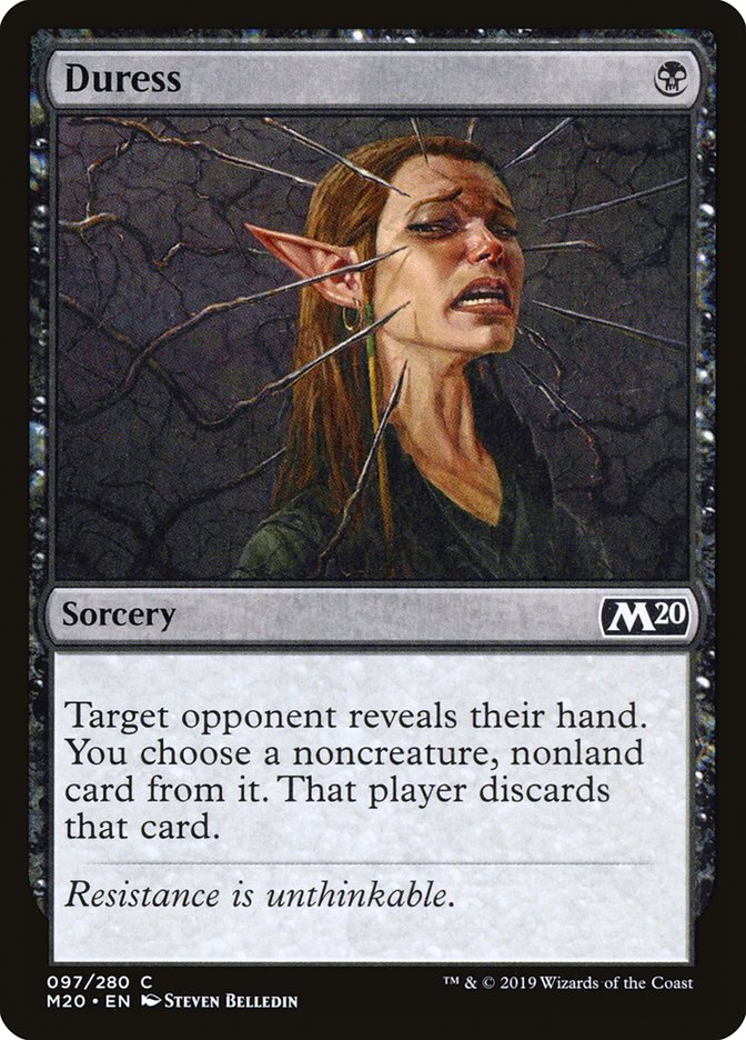 Duress [Core Set 2020] | Exor Games Summserside