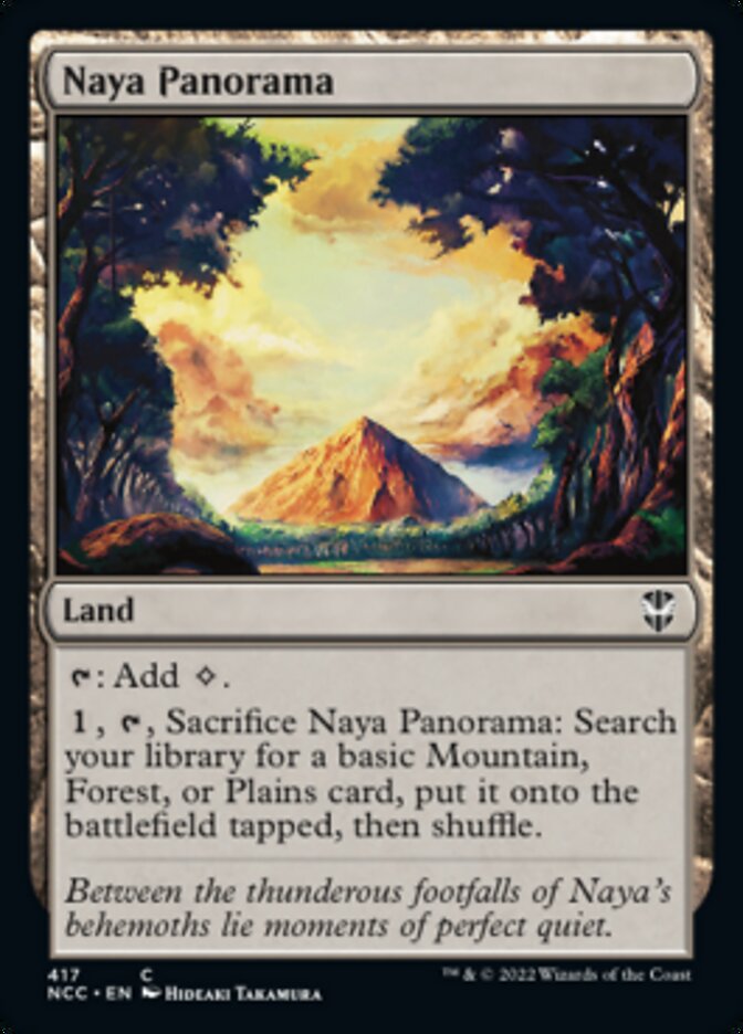 Naya Panorama [Streets of New Capenna Commander] | Exor Games Summserside