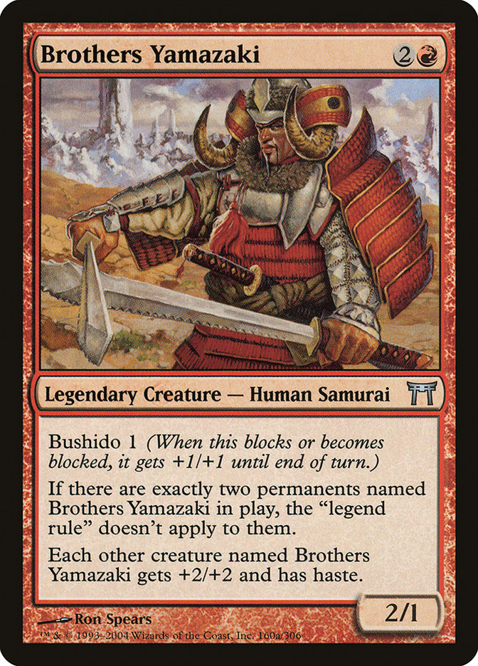 Brothers Yamazaki (160a/306) [Champions of Kamigawa] | Exor Games Summserside