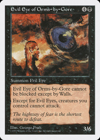 Evil Eye of Orms-by-Gore [Fifth Edition] | Exor Games Summserside
