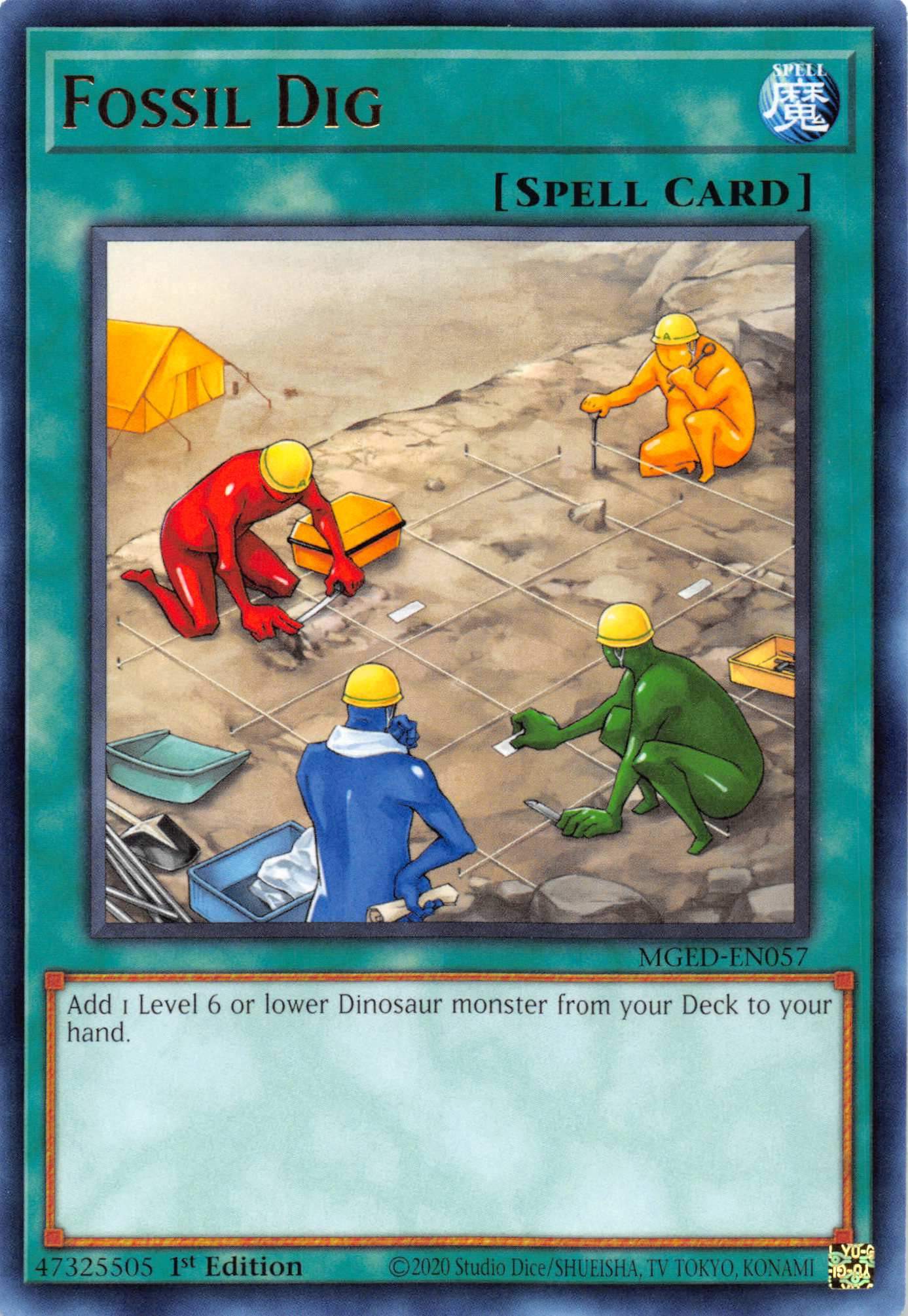 Fossil Dig [MGED-EN057] Rare | Exor Games Summserside