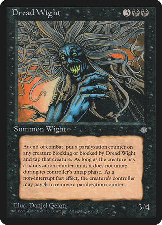 Dread Wight [Ice Age] | Exor Games Summserside